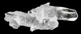 Quartz Crystal Floater Cluster - Arkansas #30429-2